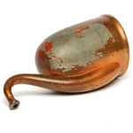 three quarter view of ear trumpet