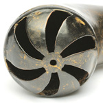 horn view of ear trumpet