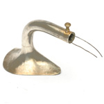 detail view of ear trumpet