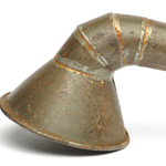 detail view of ear trumpet