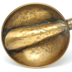 horn view of ear trumpet