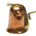 detail view of ear trumpet