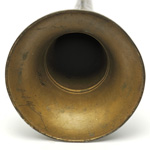 horn view of ear trumpet