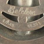 marks view of ear trumpet