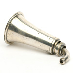detail view of ear trumpet