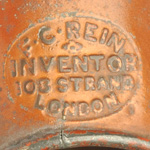 marks view of ear trumpet