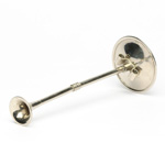 three quarter view of ear trumpet