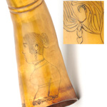 detail view of ear trumpet