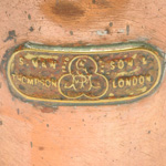 marks view of ear trumpet