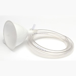 overall view of ear trumpet