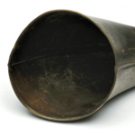 horn view of ear trumpet