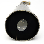 horn view of ear trumpet