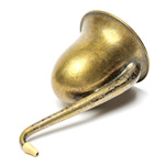three quarter view of ear trumpet