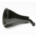 detail view of ear trumpet