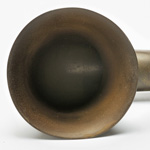 horn view of ear trumpet
