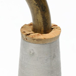 detail view of ear trumpet