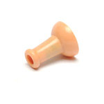 three quarter view of ear trumpet