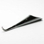 three quarter view of ear trumpet