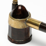 marks view of ear trumpet