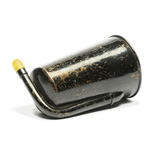 three quarter view of ear trumpet