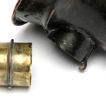 detail view of ear trumpet