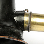 detail view of ear trumpet