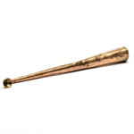 three quarter view of ear trumpet