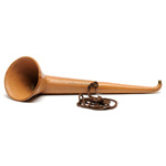 overall view of ear trumpet