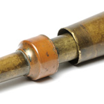 detail view of ear trumpet