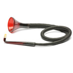 overall view of ear trumpet