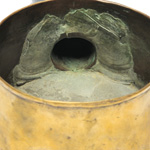 detail view of ear trumpet