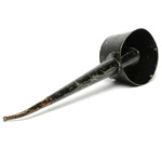 three quarter view of ear trumpet