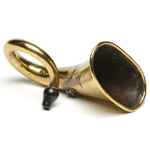 detail view of ear trumpet