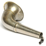 detail view of ear trumpet