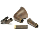 detail view of ear trumpet
