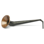 overall view of ear trumpet