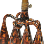 detail view of ear trumpet