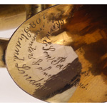 marks view of ear trumpet