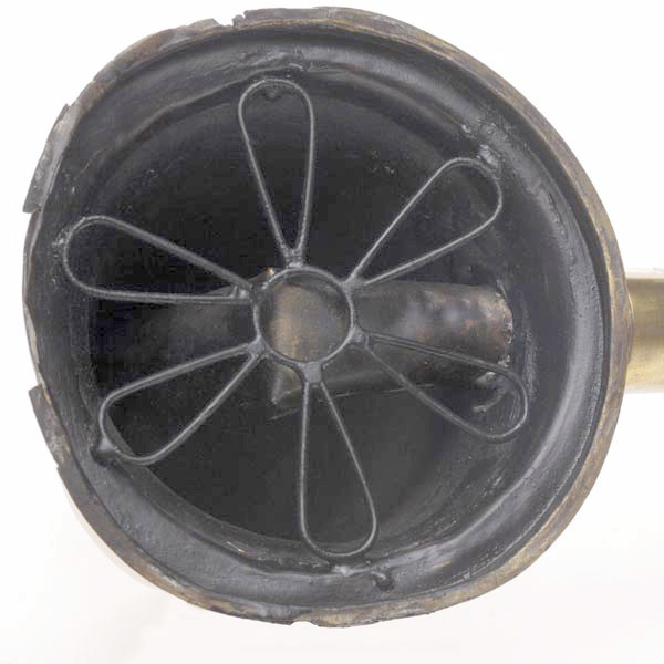 picture shows large dome ear trumpet @ EarTrumpets.com