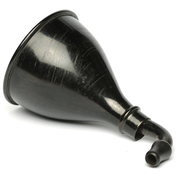 picture shows telescopic 2 pc ear trumpet @ EarTrumpets.com