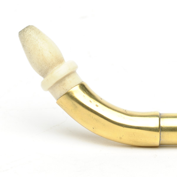picture shows one piece ear trumpet @ EarTrumpets.com