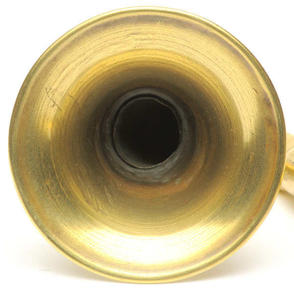 picture shows one piece ear trumpet @ EarTrumpets.com