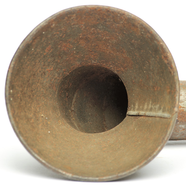 picture shows one piece ear trumpet @ EarTrumpets.com