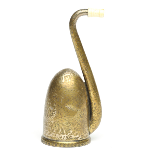 picture shows london dome ear trumpet @ EarTrumpets.com