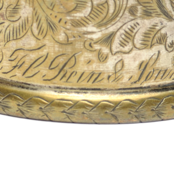 picture shows london dome ear trumpet @ EarTrumpets.com