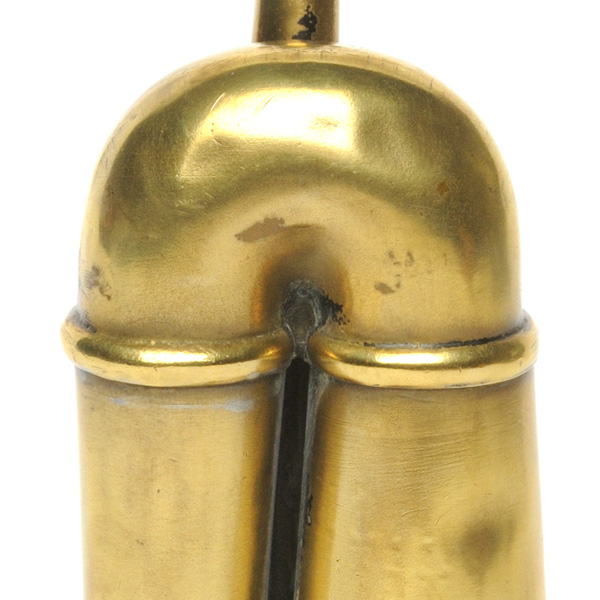 picture shows folded ear trumpet @ EarTrumpets.com