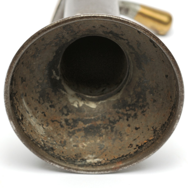 picture shows folded ear trumpet @ EarTrumpets.com