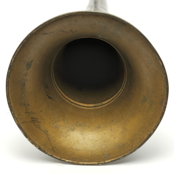 picture shows one piece ear trumpet @ EarTrumpets.com