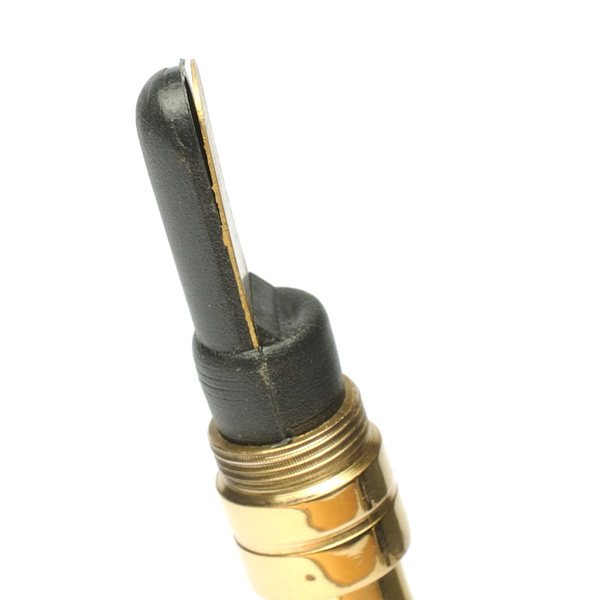 picture shows curiosity ear trumpet @ EarTrumpets.com