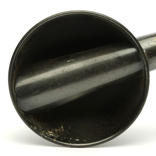 picture shows banjo ear trumpet @ EarTrumpets.com